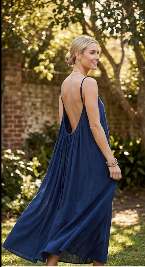 Robe Backless Feminin